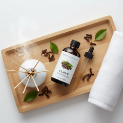 Brooklyn Botany Clove Essential Oil – 4 fl. oz. (118ml) with Dropper