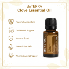 Huile essentielle de clou de girofle doTERRA 15ml (0.5 fl. oz.)