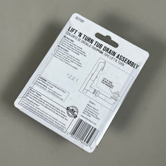 ACE 6-PACK of Lift 'n Turn Tub Drain Polished Metal Assembly 1-1/2 in. (New)