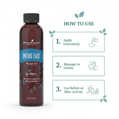 Huile de massage Ortho Ease Young Living 8 fl oz (236 ml)