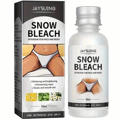 Intensive Brightening & Nourishing Skin Cream - Snow Bleach Whitening Formula for Underarms & Thighs