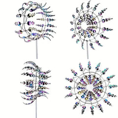 Kinetic Wind Sculptures & Spinners 3D Wind Spinner Wind Powered Wind Art