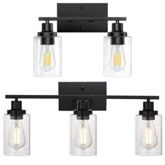 Light Wall Scone Lighting with Clear Glass