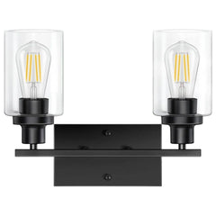 Light Wall Scone Lighting with Clear Glass