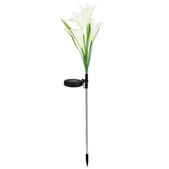 Lily Flower Multi-Color Changing LED Solar Powered Lights