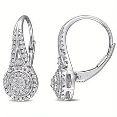 Luxury Eight Heart Earrings with Cubic Zirconia