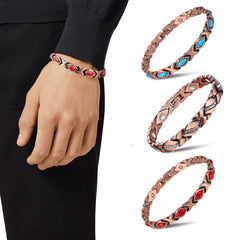 Magnetic Energy Therapy Pain Relief Copper Bracelet Unisex