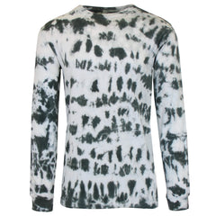 Men's Long Sleeve Tie-Dye Cotton Tee