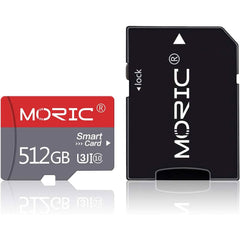 Moric 512GB Micro SD Card Fast Speed MicroSDXC UHS-I Memory Card (Refurbished)