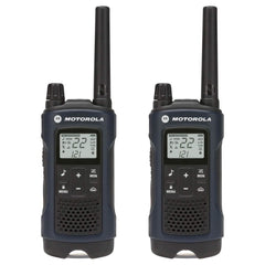 Motorola Solutions Talkabout T460 Rechargeable Two-Way Radio Pair - Dark Blue (Refurbished)