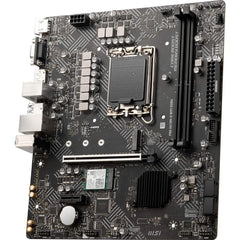 MSI PRO H610M-G WiFi DDR4 ProSeries Motherboard (mATX, 12th/13th Gen Intel Core, LGA 1700 Socket, DDR4, PCIe 4, 2.5G LAN, M.2 Slots, USB 3.2, Wi-Fi 6) (Refurbished)