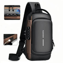 Multi-functional Trendy Sling Bag with Password Lock