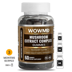 Gummies au complexe d’extraits de champignons