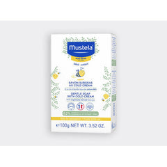 Mustela Cold Cream Soap with Organic Beeswax