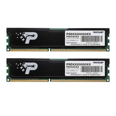 Patriot Memory Signature DDR3 16GB (2 x 8GB CL11 PC3-12800 (1600MHz) CAS 11 DIMM Kit with Heatshield (Refurbished)