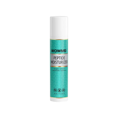 Smooth peptide moisturizer from WOW MD LLC for facial care, featuring a sleek jar with a creamy texture.