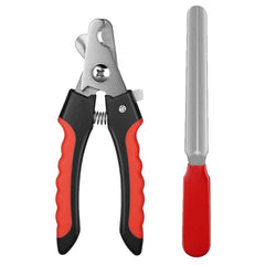Pet Nail Trimmer with Safety Guard to Avoid Over-Cutting Nails