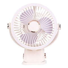 Portable Quiet Rechargeable Clip-On Fan
