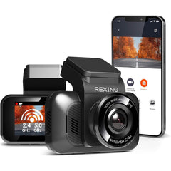 RexingUSA V55 Dash Cam - 4k Modular Capabilities (Refurbished)