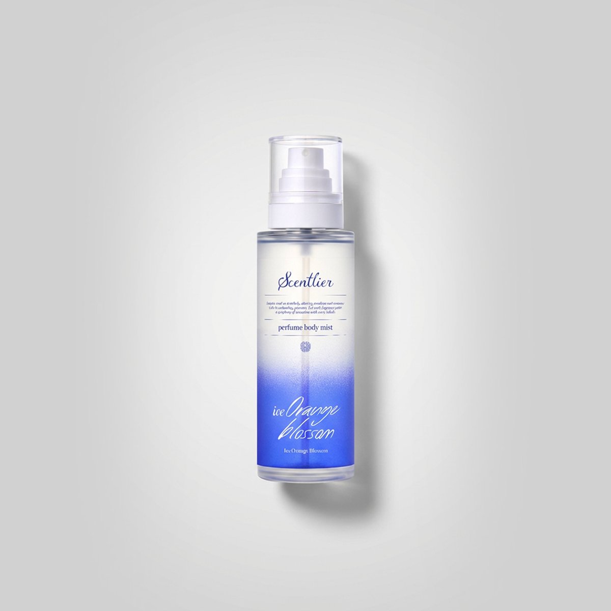 Scentlier Perfume Body Mist 150ml ice orange blossom for a refreshing daily experience and uplifting fragrance.
