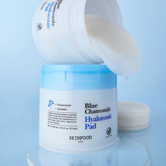 SKINFOOD Blue Chamomile Hyaluronic Pad 170ml/70ea