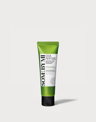 cica peptide scalp treatment in a green tube with white label on a plain background