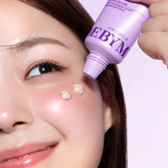 Woman applying SOME BY MI Retinol Bakuchiol Dual Cream 50ml, an anti-aging cream for improved skin texture.