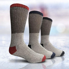 Unisex Insulated Thermal Cotton Cold Weather Crew Socks