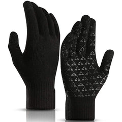 Unisex Knit 360° Whole Palm Touchscreen Antislip Gloves