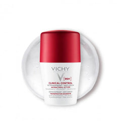 Vichy Clinical Control 48H Roll-On Deodorant - Pack of 2
