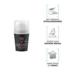 Vichy Homme 48H Anti-Perspirant Roll-On Sensitive Skin