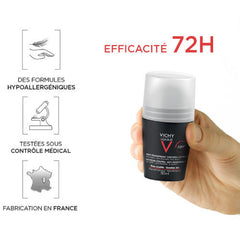 Vichy Homme 72H Anti-Perspirant Roll-On Deodorant