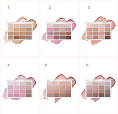 WAKEMAKE Soft Blurring Eye Palette 14g (17colors)