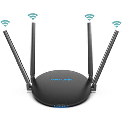 WAVLINK Wireless Router Dual Band 5GHz+2.4GHz WiFi 5 Router with 100Mbps WAN/LAN (Refurbished)