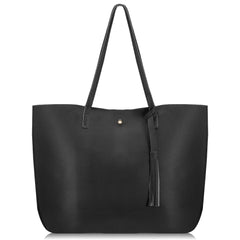 Women PU Leather Tote Bag
