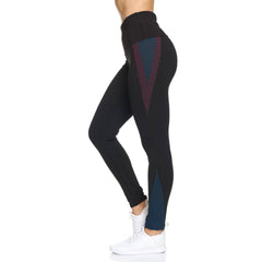 Women's Rubber Dotted High Waist Full Length Legging