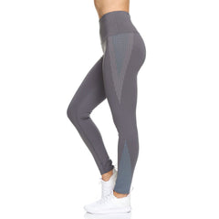 Women's Rubber Dotted High Waist Full Length Legging