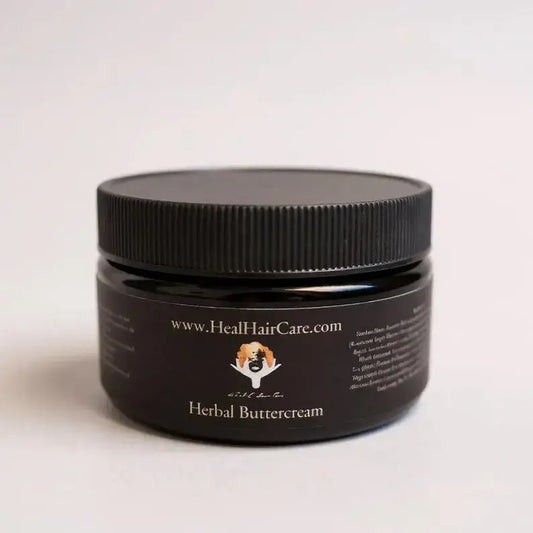 H.E.A.L. Buttercream hair care product for hydration and scalp health.