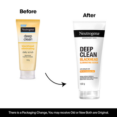 Neutrogena Deep Clean Blackhead Eliminating Daily Scrub