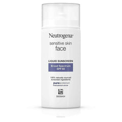 Écran solaire liquide Pure & Free SPF 50 pour peaux sensibles de Neutrogena