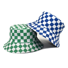 Chapeau bob réversible en coton pour hommes, idéal pour les voyages en plein air et la protection solaire