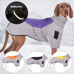 Nouveaux vêtements épaissis pour chien avec protection thermique réfléchissante, fournitures pour animaux