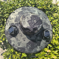 Solar Double Fan Hat