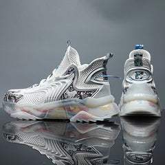 Chaussures de sport respirantes en fine maille pour la course et le basketball