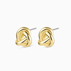 Irregular, Coiled-line Earrings For Women