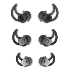 MMYQXI Silicone Replacement Earbud Tips Earbud Covers Compatible with Bose QC20 QC20i SoundSport SIE2i IE2 IE3 Headphone Earbud Rubber Tips Ear Tips 3 Pairs S M L
