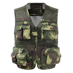 Multi-pocket Men's Professional Photography Vest