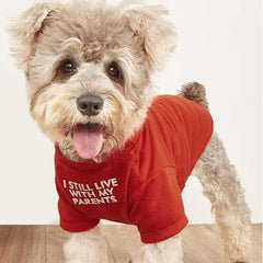 T-shirt à col rond pour animal