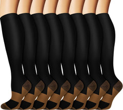 Calcetines de compresión para deporte y ciclismo, calcetines de compresión para pantorrilla