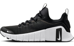 Nike Free Metcon 6 Mens Workout Shoes (FJ7127-001 Black/White) Size 14
